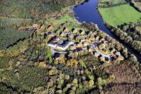 Erne River Lodges - Click to Enlarge Erne River Lodges - Aerial View